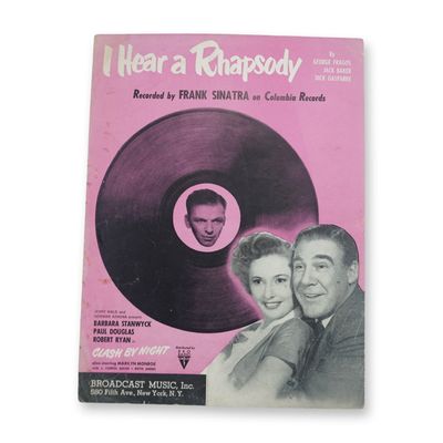 George Fragos Sheet Music, I Hear a Rhapsody