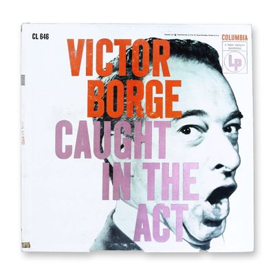 Victor Borge Caught in the Act Columbia Six Eye Vinyl LP