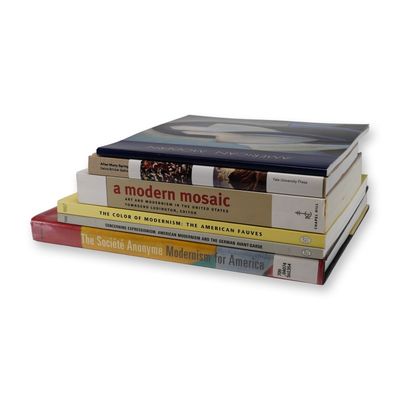 6pc Collection of Art Books on American Modernism