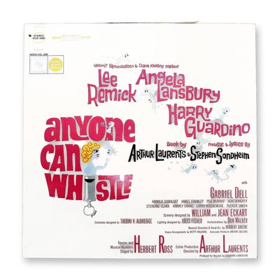 Sondheim Anyone Can Whistle Original Cast LP 1964 First Pressing