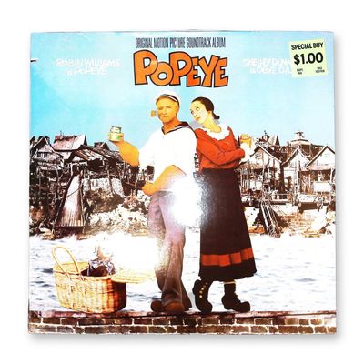 Popeye Original Motion Picture Soundtrack Vinyl LP Harry Nilsson 1980