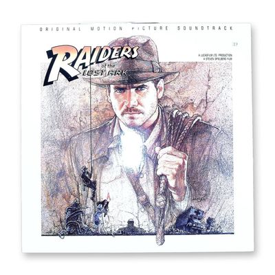 Raiders of the Lost Ark Original Motion Picture Soundtrack Promotional Vinyl LP 1981