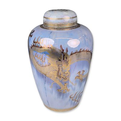 Wedgwood Fairyland Lustre Lidded Ginger Jar, Celestial Dragon