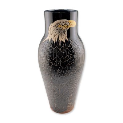 Dennis Chinaworks Trial Eagle Large Vase