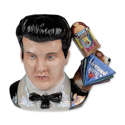 Royal Doulton Prototype Large Character Jug, Elvis Presley