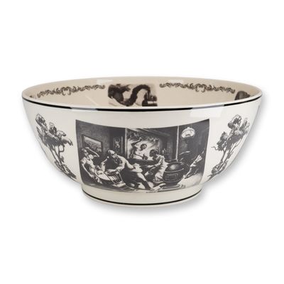 Wedgwood Earthenware Bowl, Thomas Hart Benton Commemorative