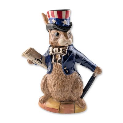Royal Doulton Bunnykins Prototype Teapot, USA President D6996