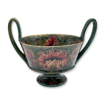 Macintyre by Moorcroft Double-Handle Bowl, Cornflower