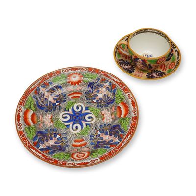 3pc Wedgwood Porcelain Tea Setting