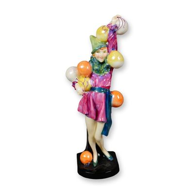 Royal Doulton Porcelain Lustre Figurine, Folly HN1335
