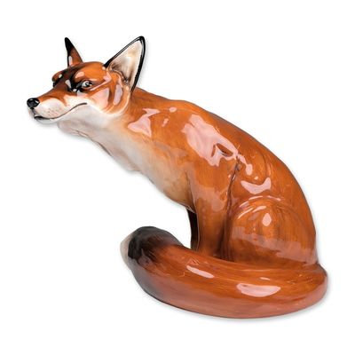Royal Doulton Bone China Figurine, Fox Seated HN2634