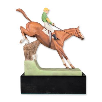 Royal Worcester by Doris Lindner Bone China Figurine with Base, Over the Sticks 3116