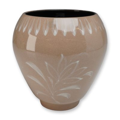 Wedgwood Norman Wilson Unique Glazed Stoneware Vase