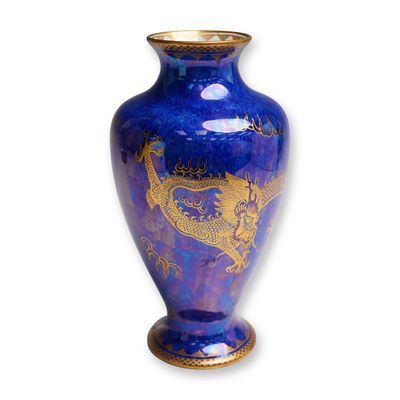 Wedgwood Fairyland Lustre Vase, Celestial Dragon Z4829