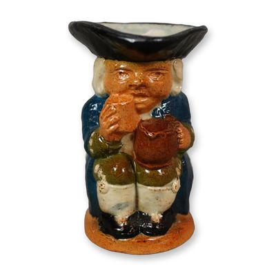 Royal Doulton Lambeth Stoneware Salt-Glazed Ordinary Toby Jug
