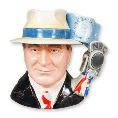 Royal Doulton Large Character Jug, Franklin D, Roosevelt D7285