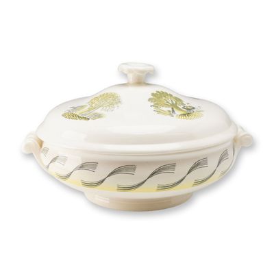 Eric Ravilious for Wedgwood Garden Pattern Queensware Lidded Vegetable Tureen, circa 1950