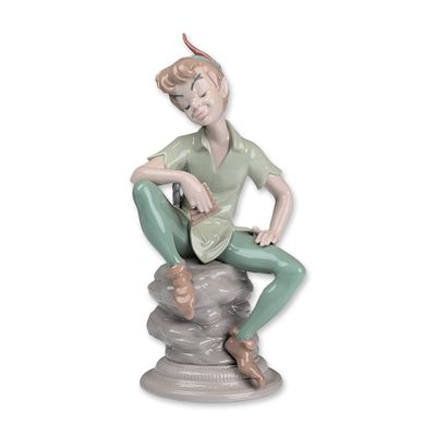 Lladro LE Porcelain Disney Figurine,  Peter Pan 01007529