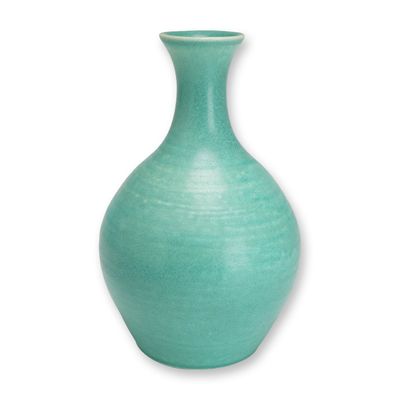 Wedgwood Matte Turquoise Glazed Bud Vase