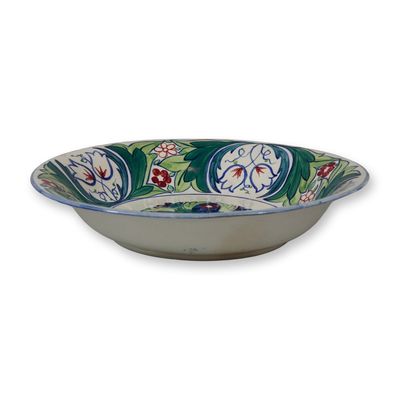 Wedgwood Etruria Hand-Painted Earthenware Bowl, Iznik Style