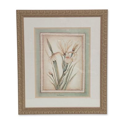 Colleen Bery for The Bombay Co., Print on Paper, Iris Monnieri Framed
