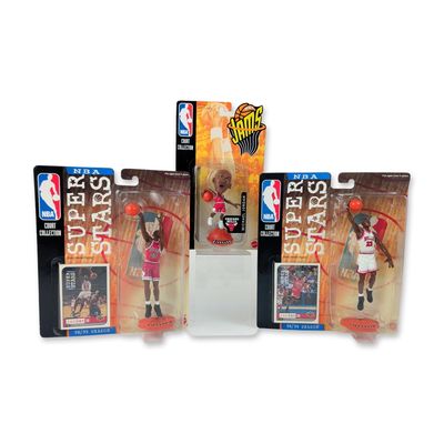 3pc Mattel Michael Jordan NBA Action Figures