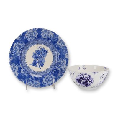 2pc Wedgwood Blue and White Ceramic Pieces
