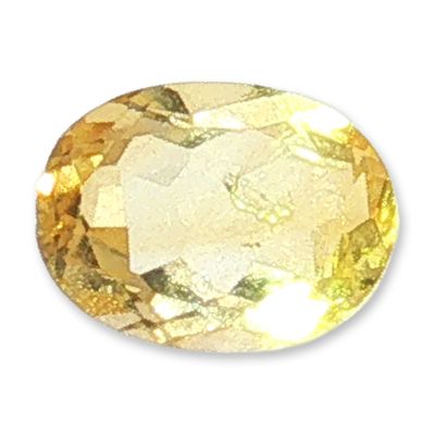 Oval Cut Loose Citrine Gemstone