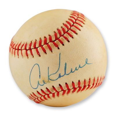 Al Kaline Signed Rawlings Official American League Baseball, PSA/DNA Authenticated