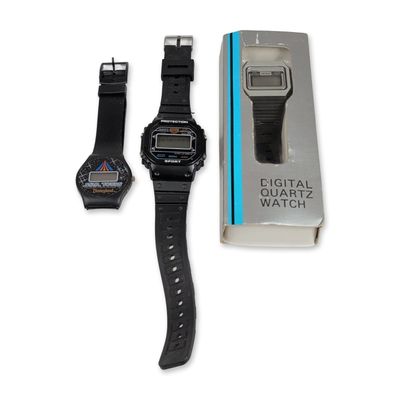 3pc Vintage Digital Wristwatches