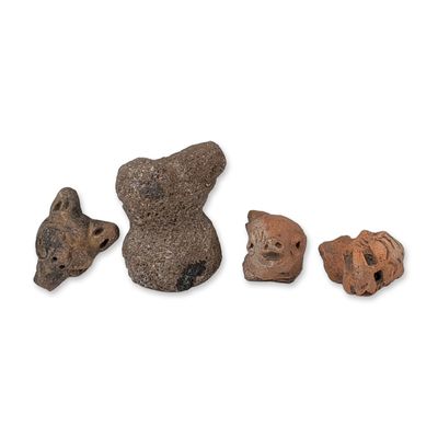 4pc Pre-Columbian Effigy Figurines