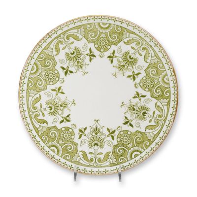 Wedgwood Aesthetic Movement Bone China Transferware Plate, circa 1878