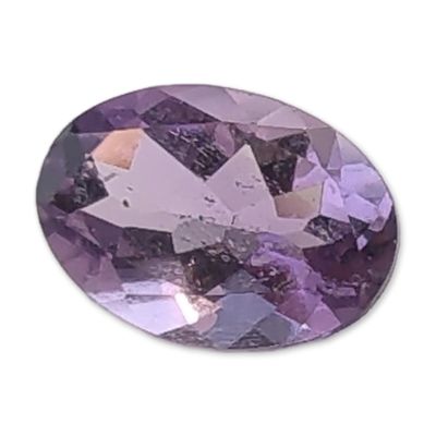 Loose Oval Faceted Amethyst Gemstone