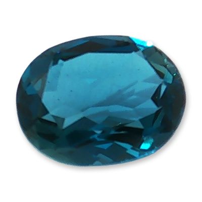 London Blue Topaz Oval Gemstone