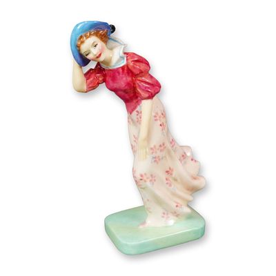 Royal Doulton Bone China Figurine, Windflower HN1763
