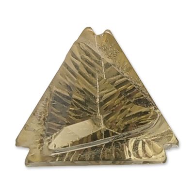Loose Fancy Trilliant Cut Citrine Gemstone
