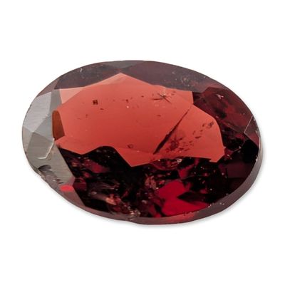 Oval Cut Red Garnet Gemstone