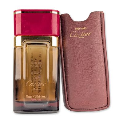 Cartier Vintage Must de Cartier Eau de Toilette Bottle and Case