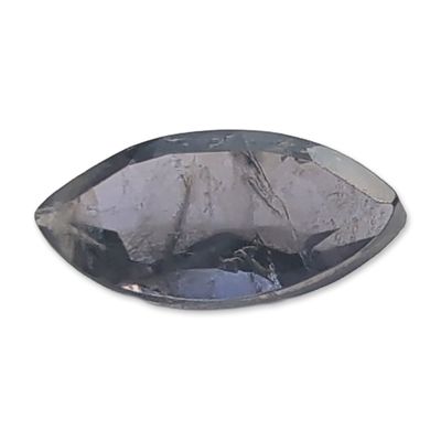 Marquise Cut Gray Salt and Pepper Iolite Gemstone