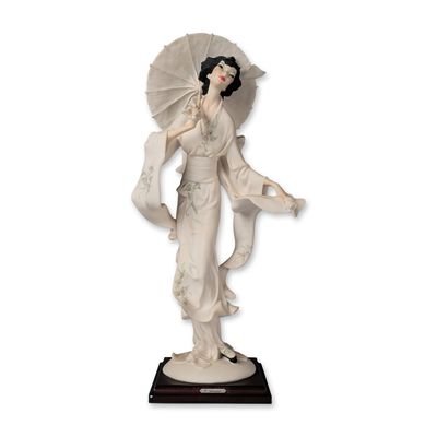 Giuseppe Armani Florence Oriental Lady with Parasol Figurine