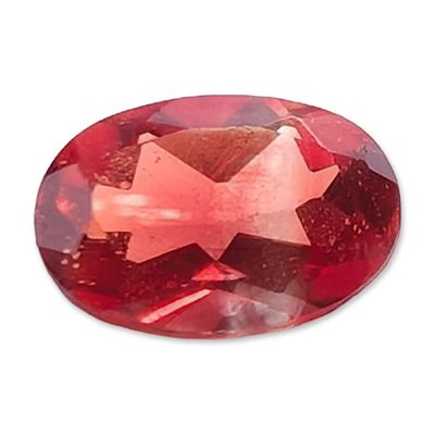 Oval Mixed Cut Red Stone