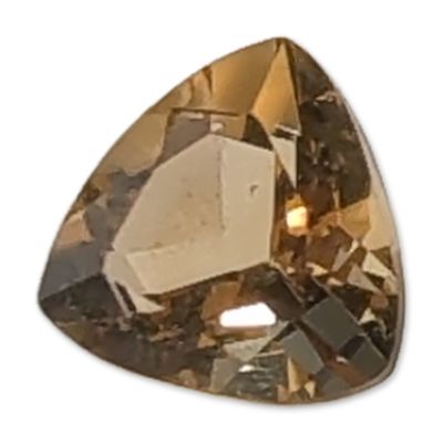 Trillion Cut Yellowish-Brown Loose Citrine Gemstone