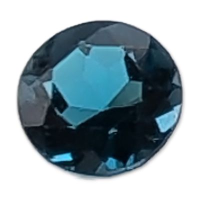 Round London Blue Topaz Gemstone