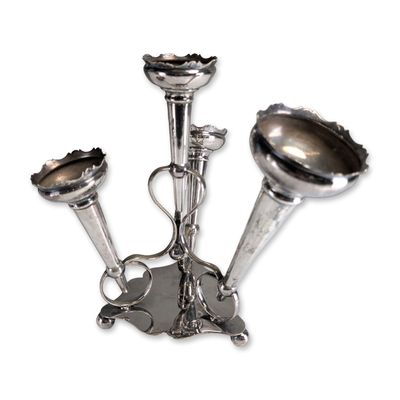 James Deakin and Sons Victorian Silver-Plated Epergne