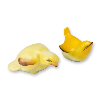 2pc of Royal Doulton Porcelain Bird Figurines, Fledgling