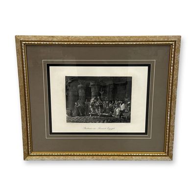 After Lawrence Alma-Tadema (British, 1836-1912), Engraving on Paper, Pastime in Ancient Egypt