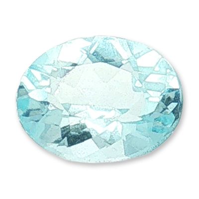 Oval Cut Loose Aquamarine Gemstone