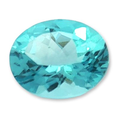 3.93ct Blue Apatite Gemstone