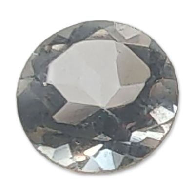 Round Brilliant Cut Aquamarine Gemstone