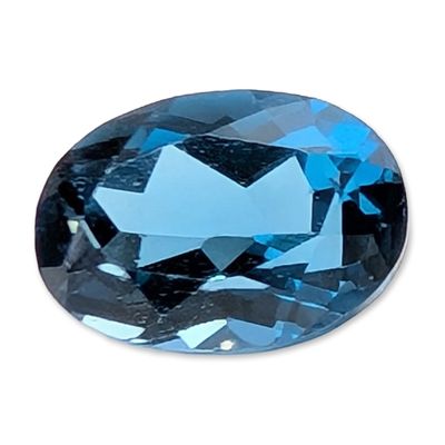 Oval London Blue Topaz Gemstone